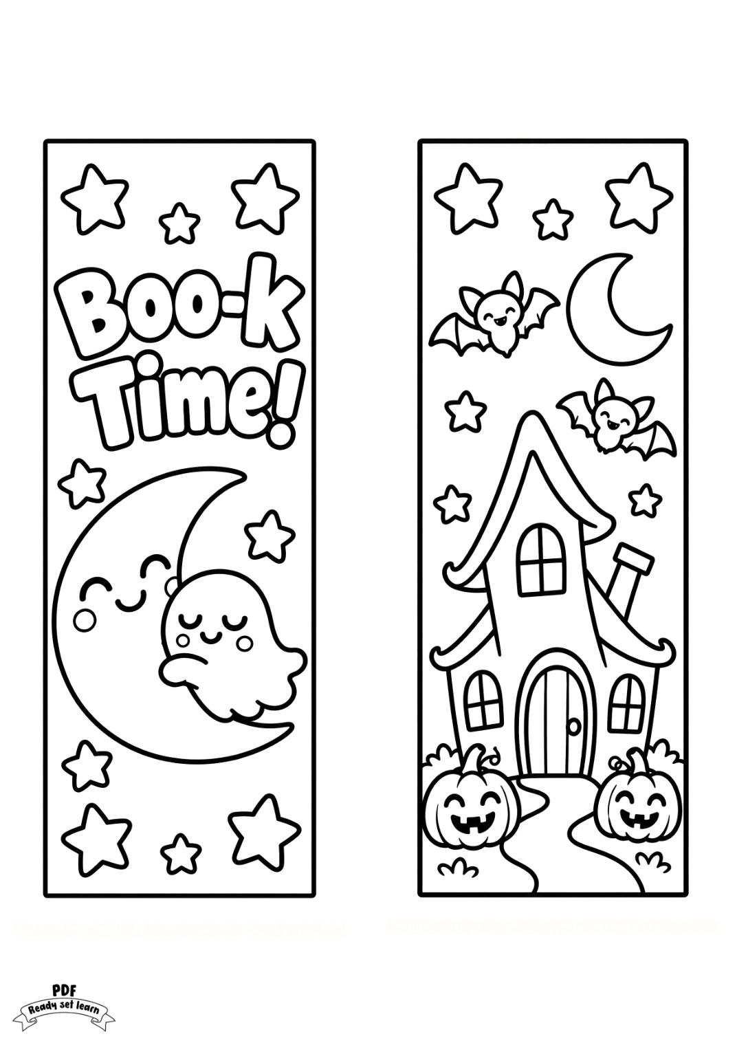 Halloween bookmarks PDF, page 6