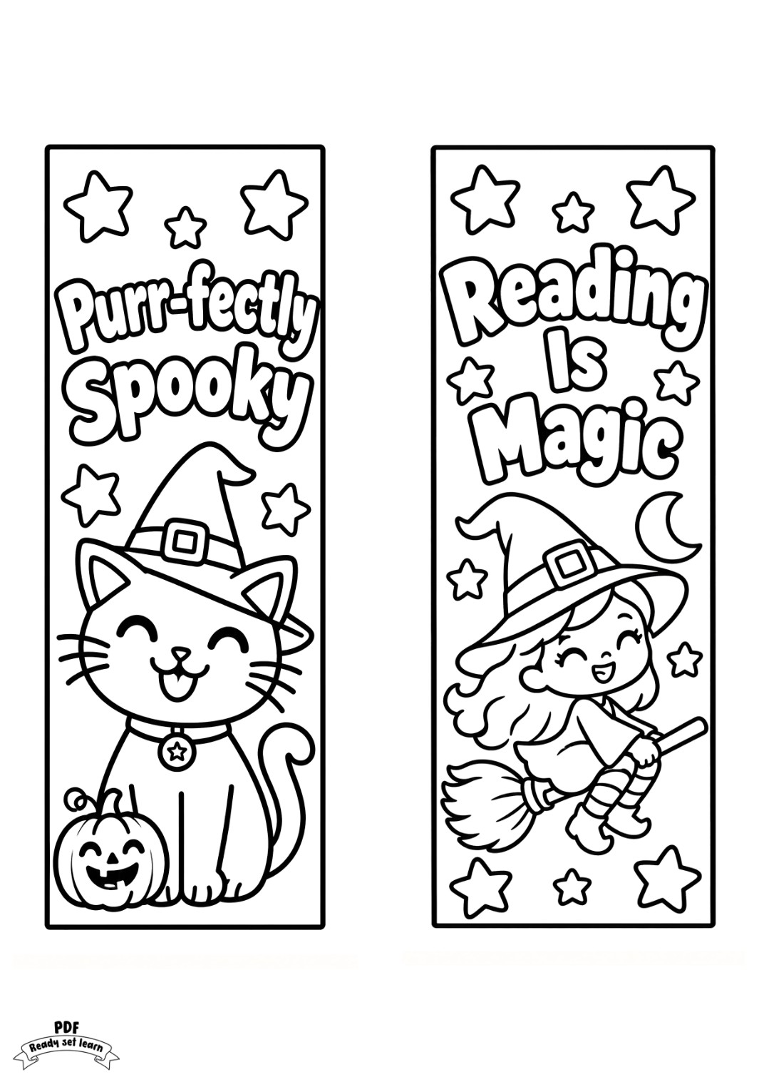 Halloween bookmarks PDF, page 8