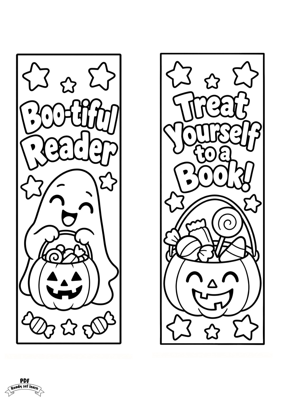Halloween bookmarks PDF, page 9